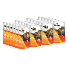 Nulo FreeStyle chicken in broth topper pack enhances meals with convenient 24-pouch variety