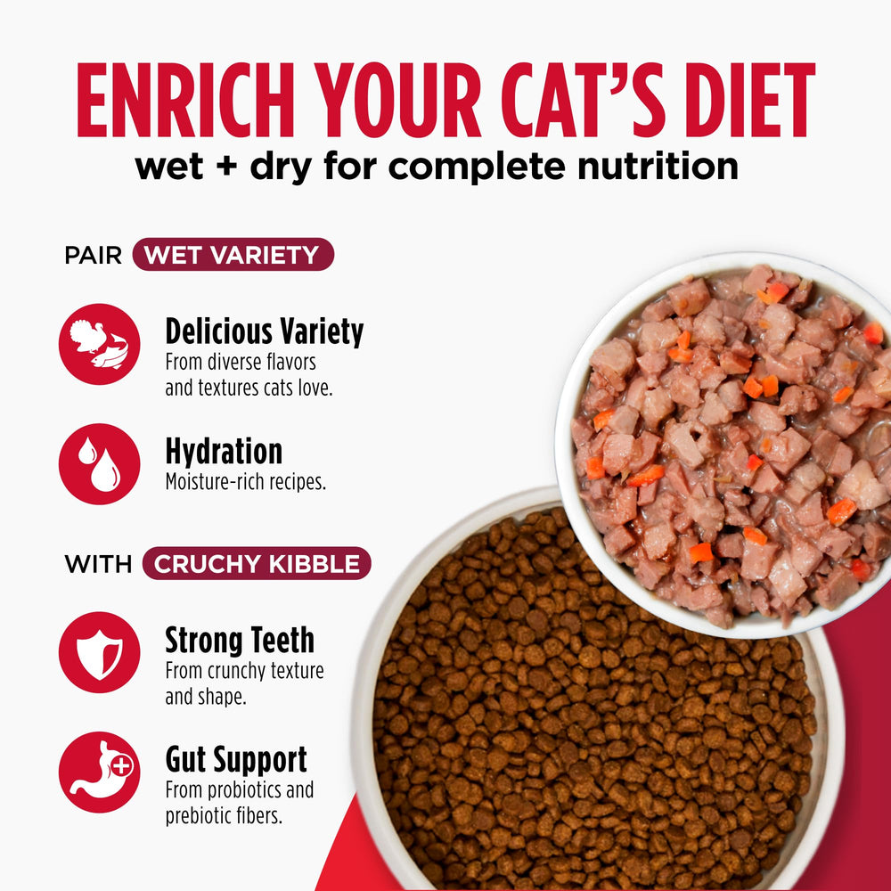 Nulo FreeStyle grain-free formula avoids common fillers for sensitive cats.
