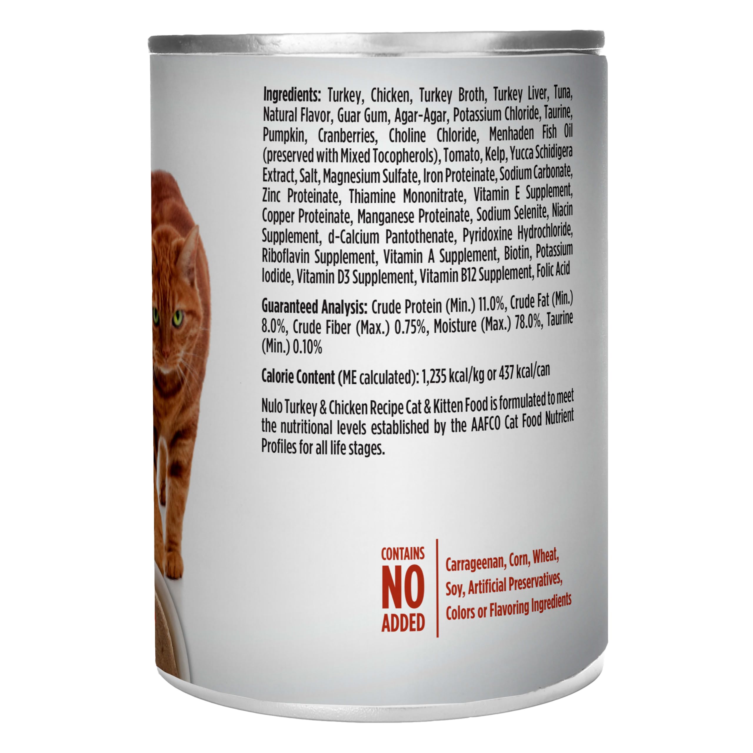 Nulo Freestyle packaging and cans displayed on counter.