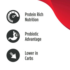 Close-up of freeze-dried pieces indicating real meat texture.