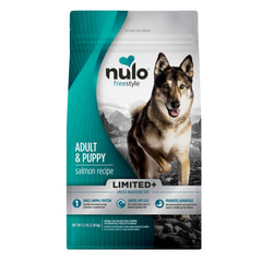 Nulo FreeStyle salmon first-ingredient bowl supports lean muscle.