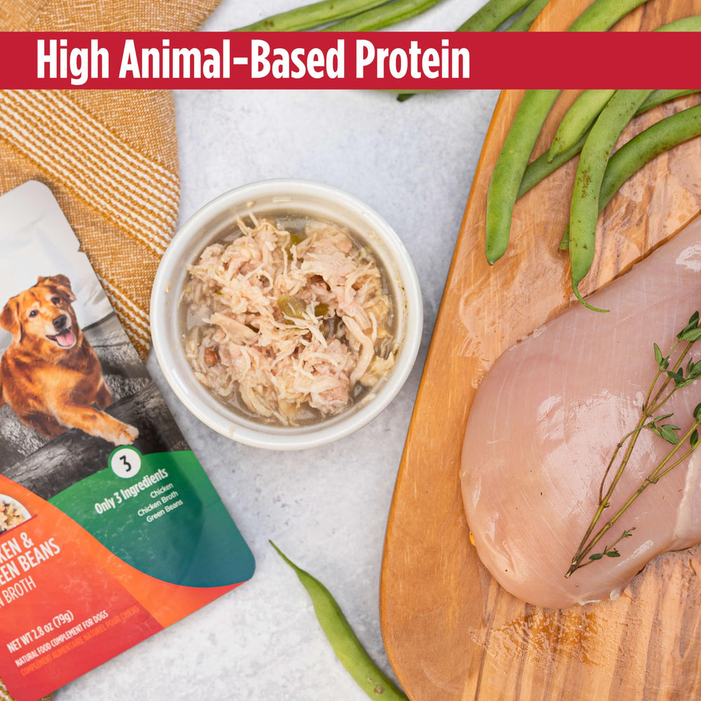 Nulo Freestyle serving topper over dry food for enhanced flavor