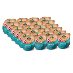 Nulo Freestyle Signature Stew cups show convenient, meal-ready portions for busy households.