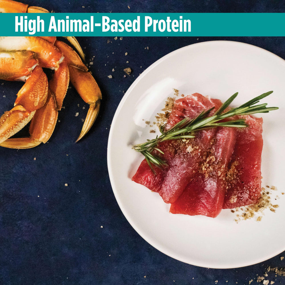 Nulo Freestyle Signature Stew heart-vision-nutrients point to taurine and vitamins for vitality.