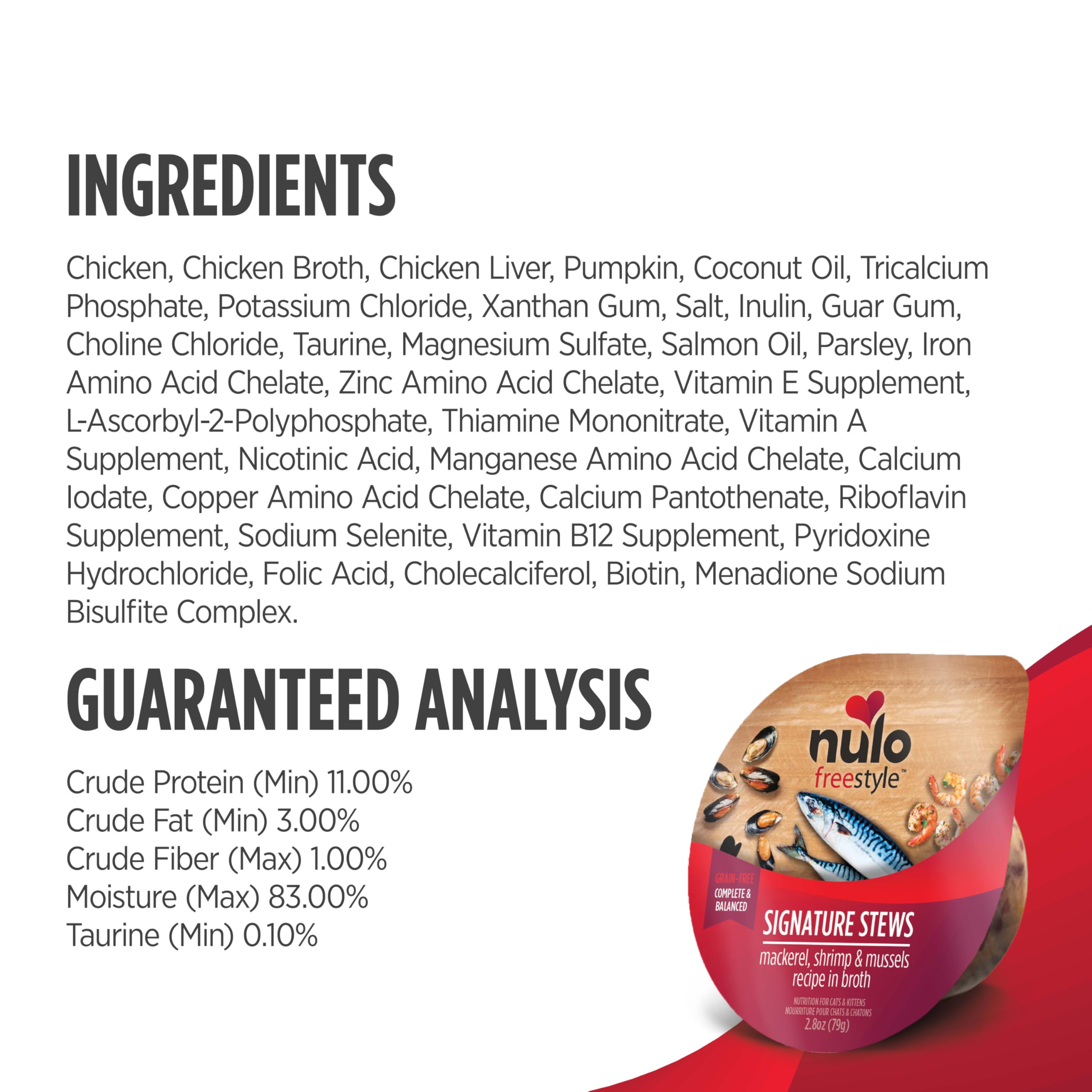 Front packaging shows no artificial preservatives and grain-free promise