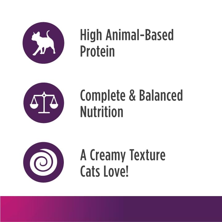 Nulo Freestyle Silky Mousse beef-sardine serving bowl demonstrates smooth texture for picky cats.