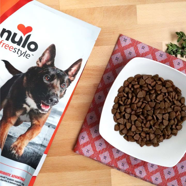 Nulo FreeStyle turkey kibble promotes a glossy coat and overall vitality.