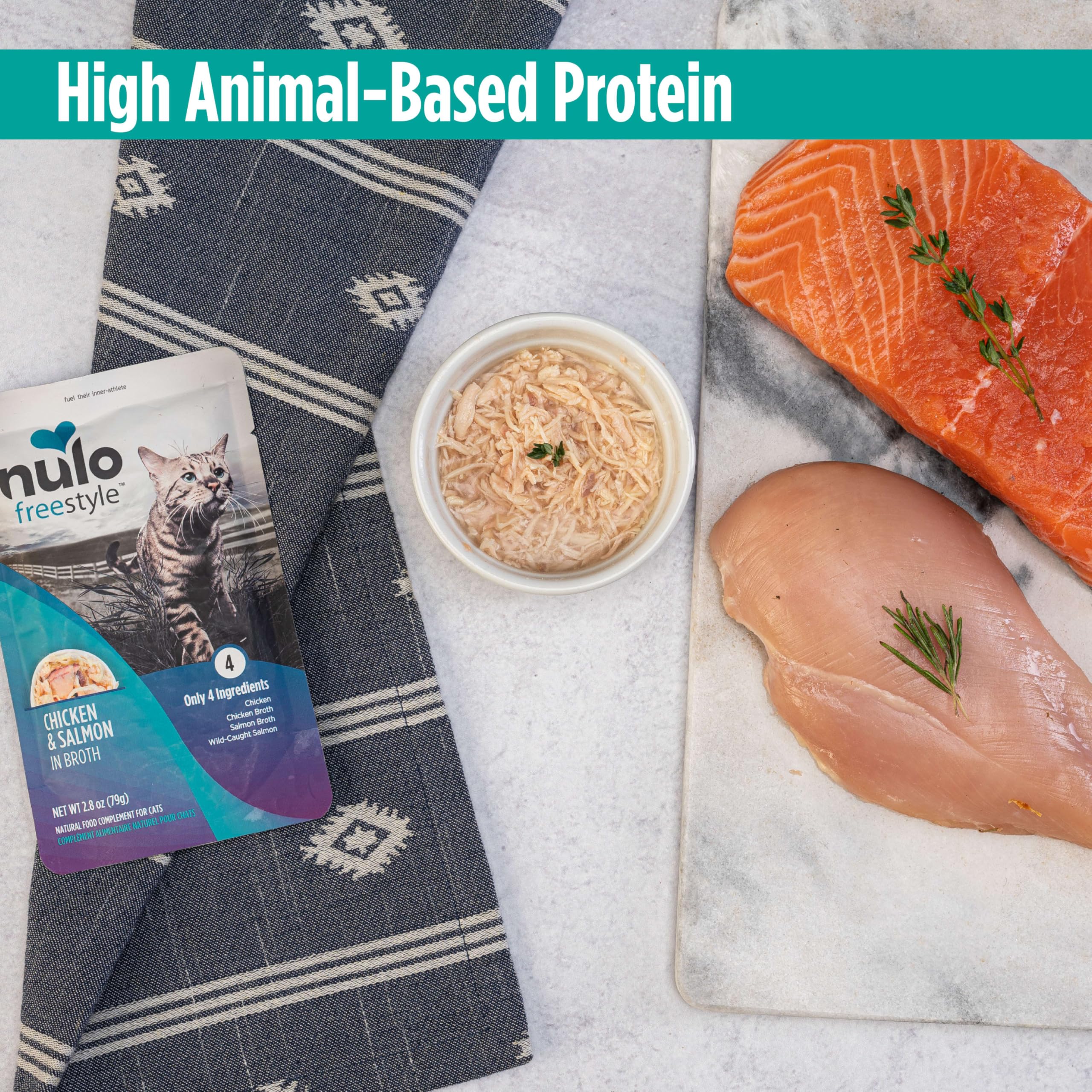 Nulo Freestyle protein-rich topper for lean muscles and daily vitality