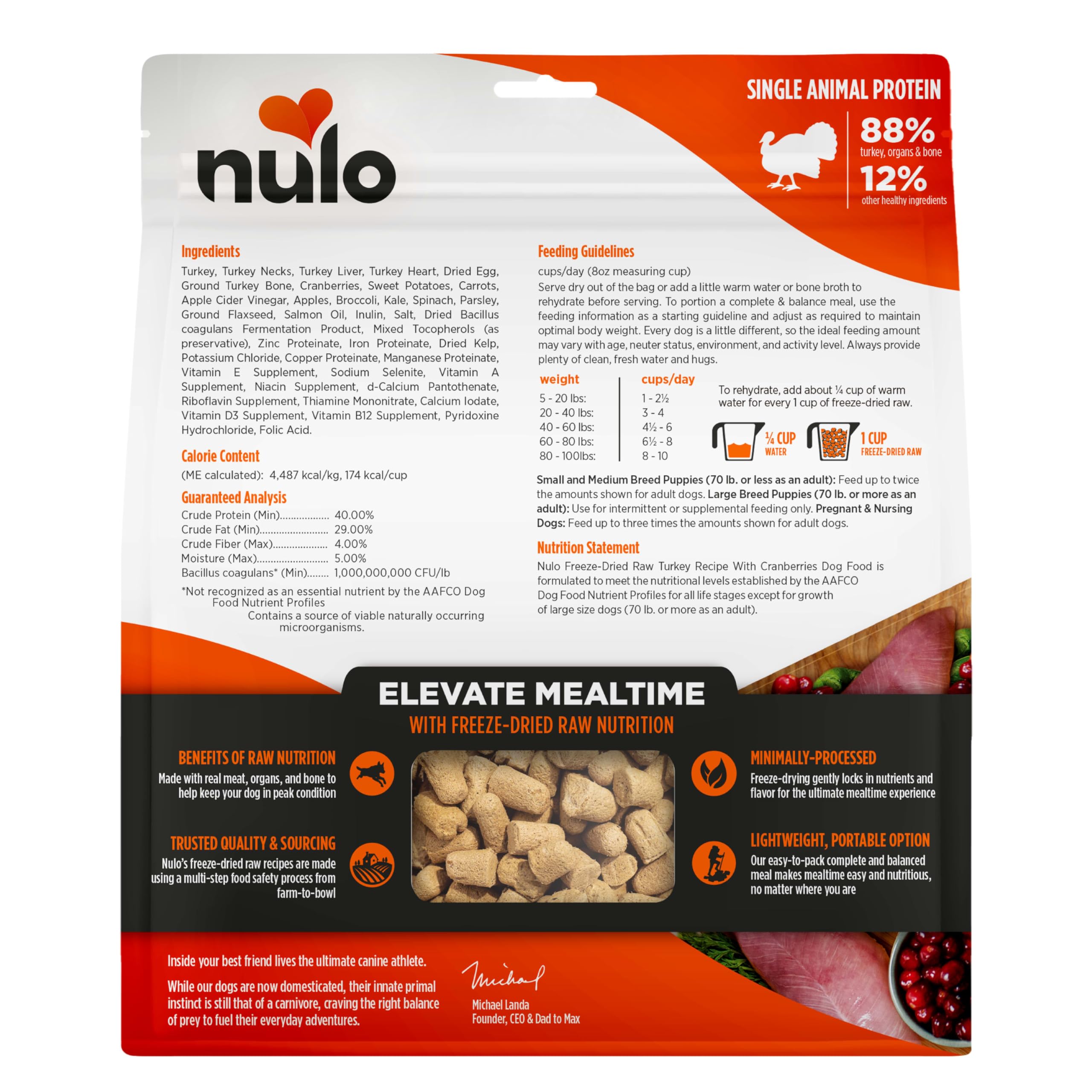 Nulo ready-to-serve meal prep for dogs on the go
