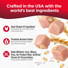 Nulo Frontrunner ancient grains blend with barley and oats in content