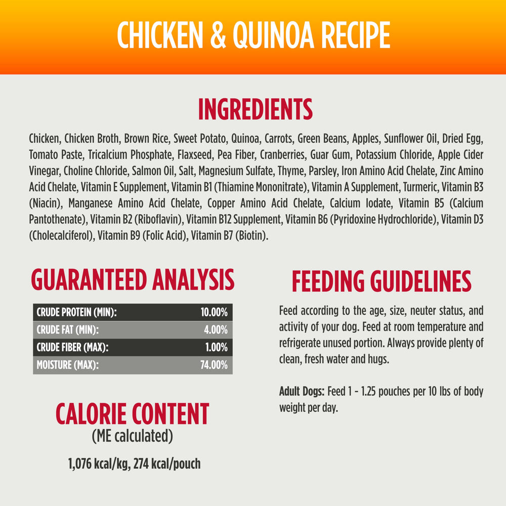 Nulo chicken pouch supports balanced on-the-go nutrition.