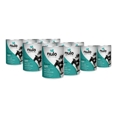 Nulo Puppy Turkey-Cod-Sweet Potato wet food can showing grain-free protein options for puppies