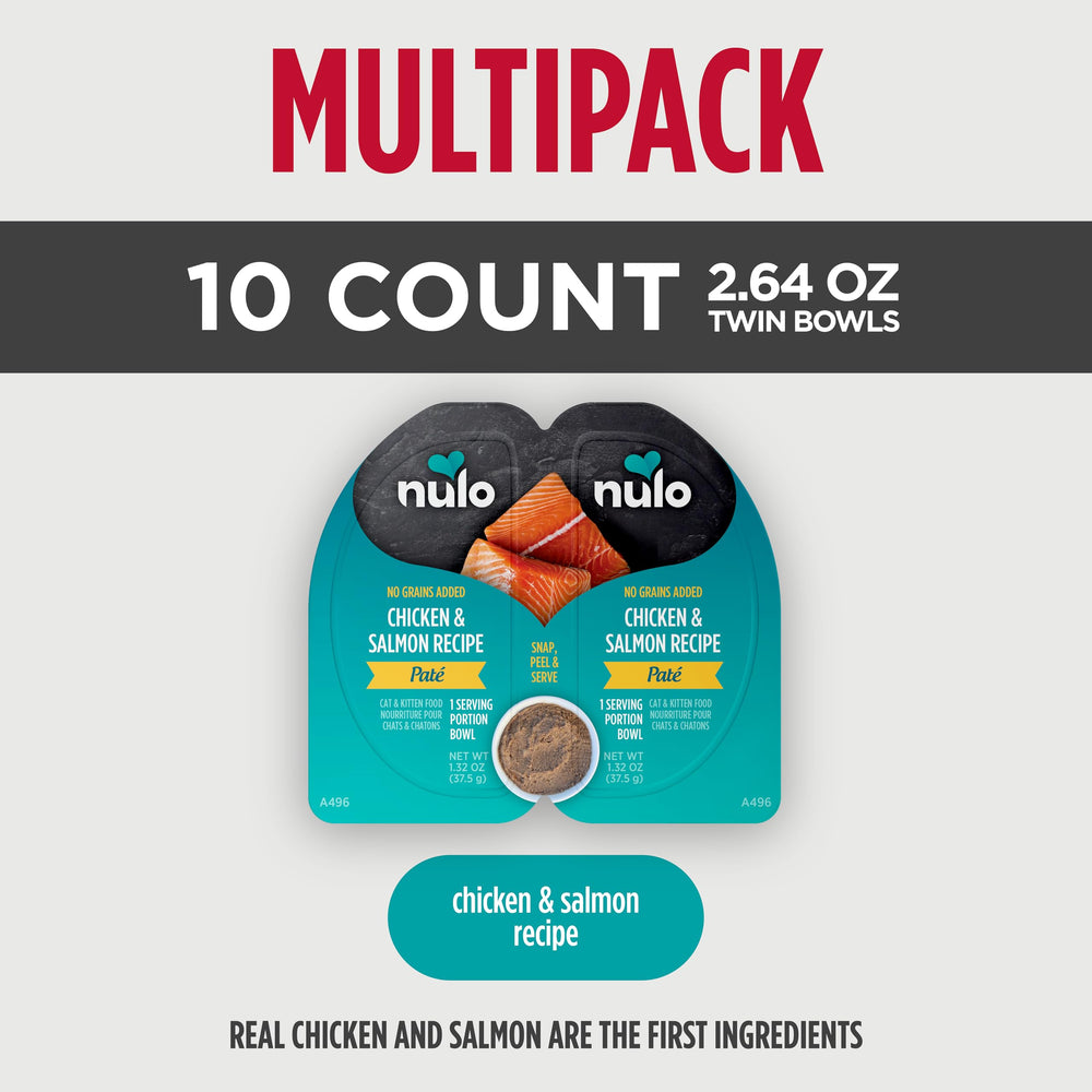 Nulo Split Cup grain-free recipe offers variety for cat menus.