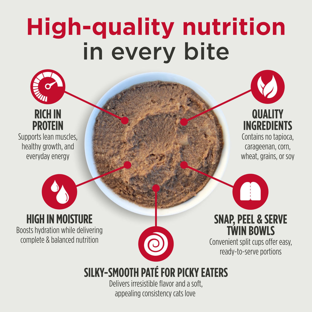 Nulo Split Cup twin-pack display shows convenient, variety-friendly meals for busy households