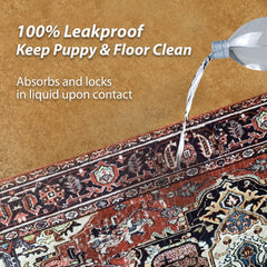 Nunubaby non-slip backing keeps the pad securely in place.
