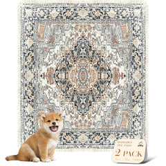 nunubaby washable dog pee pad beige stylish protects floors and surfaces