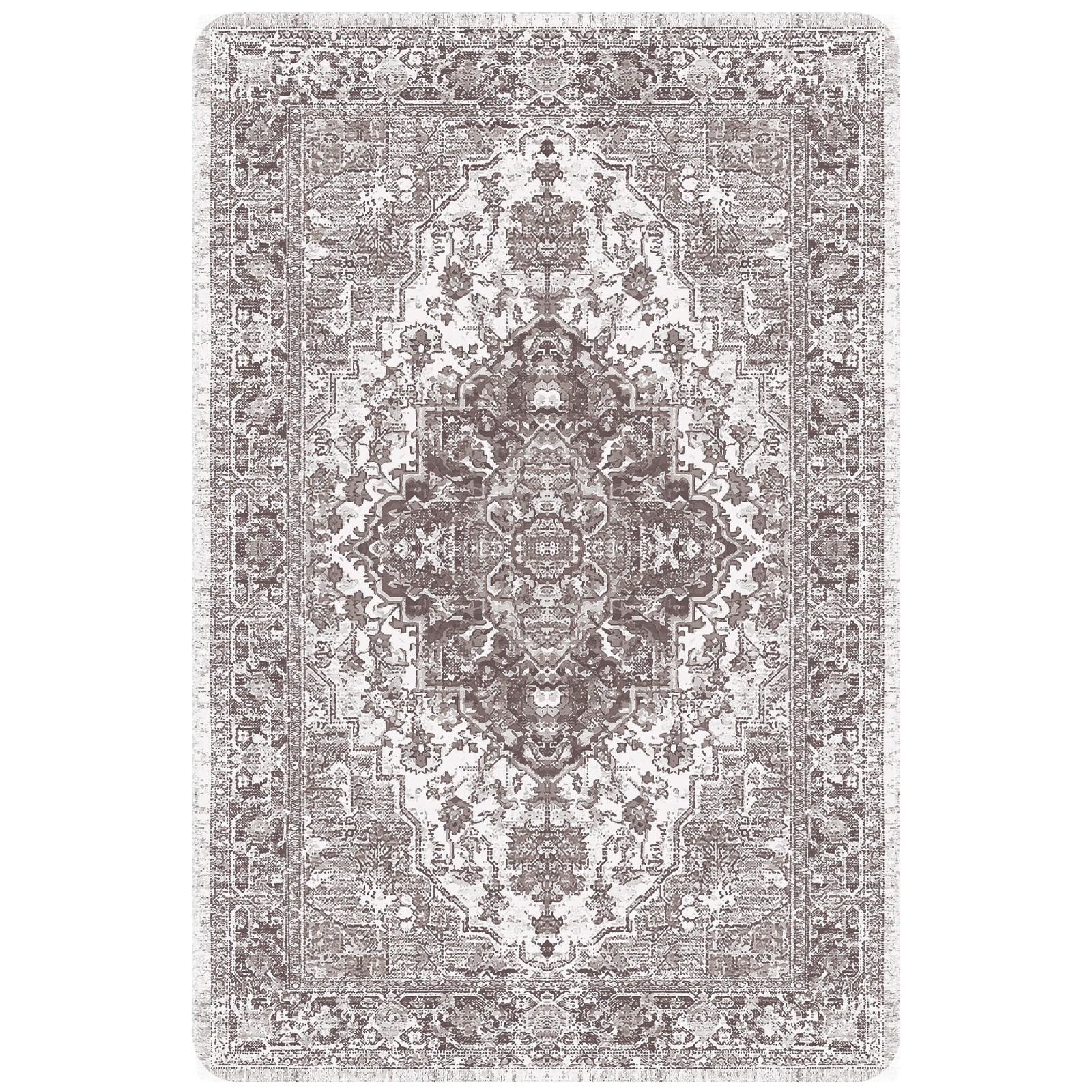 Nunubaby washable pee pad brown geometric print protects crates and floors