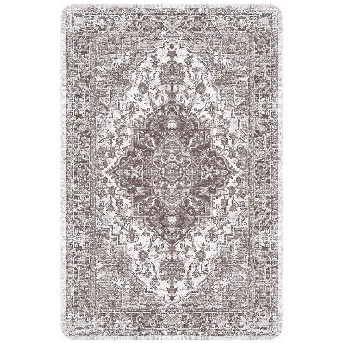 Nunubaby washable pee pad brown geometric print protects crates and floors