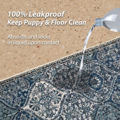 nunubaby non-slip back pee pad keeps surfaces stable during play and rest.
