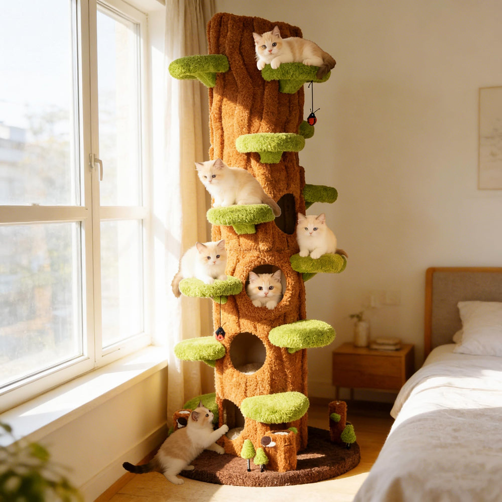 NUNU LAB side-entry hideaway adds privacy and a natural feel.