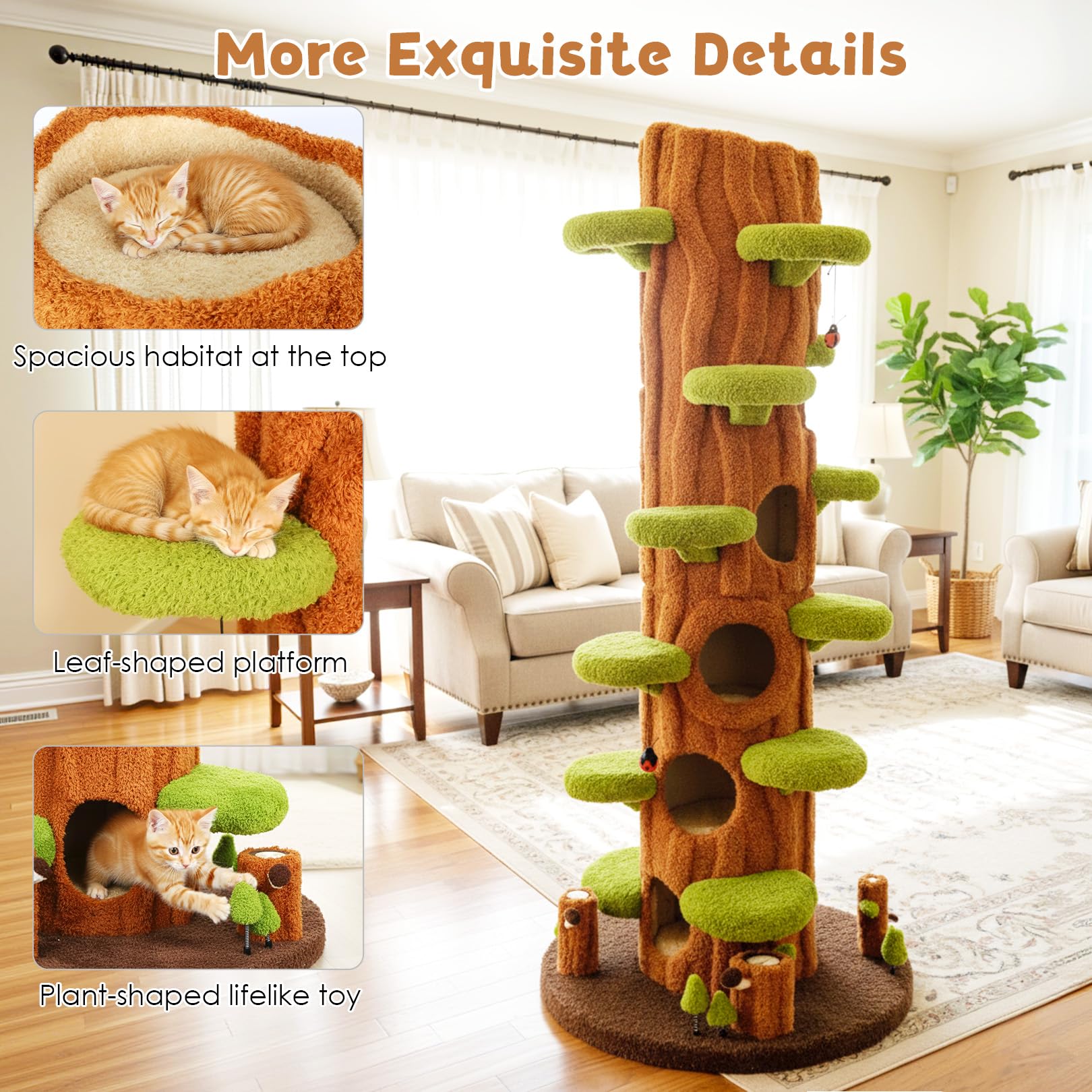 NUNU LAB side-hideout creates a cozy retreat for shy or resting cats.