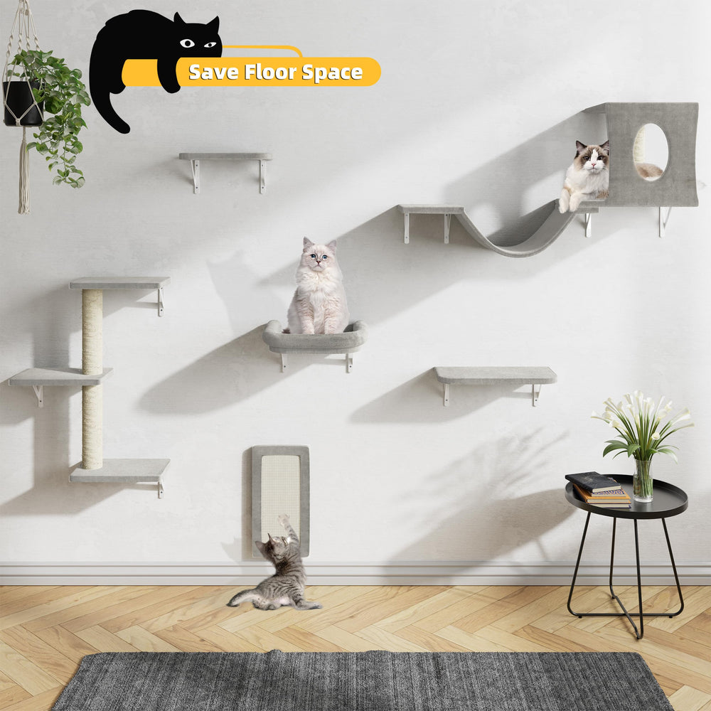 NunU Lab cat bridge close-up for safe indoor exploration