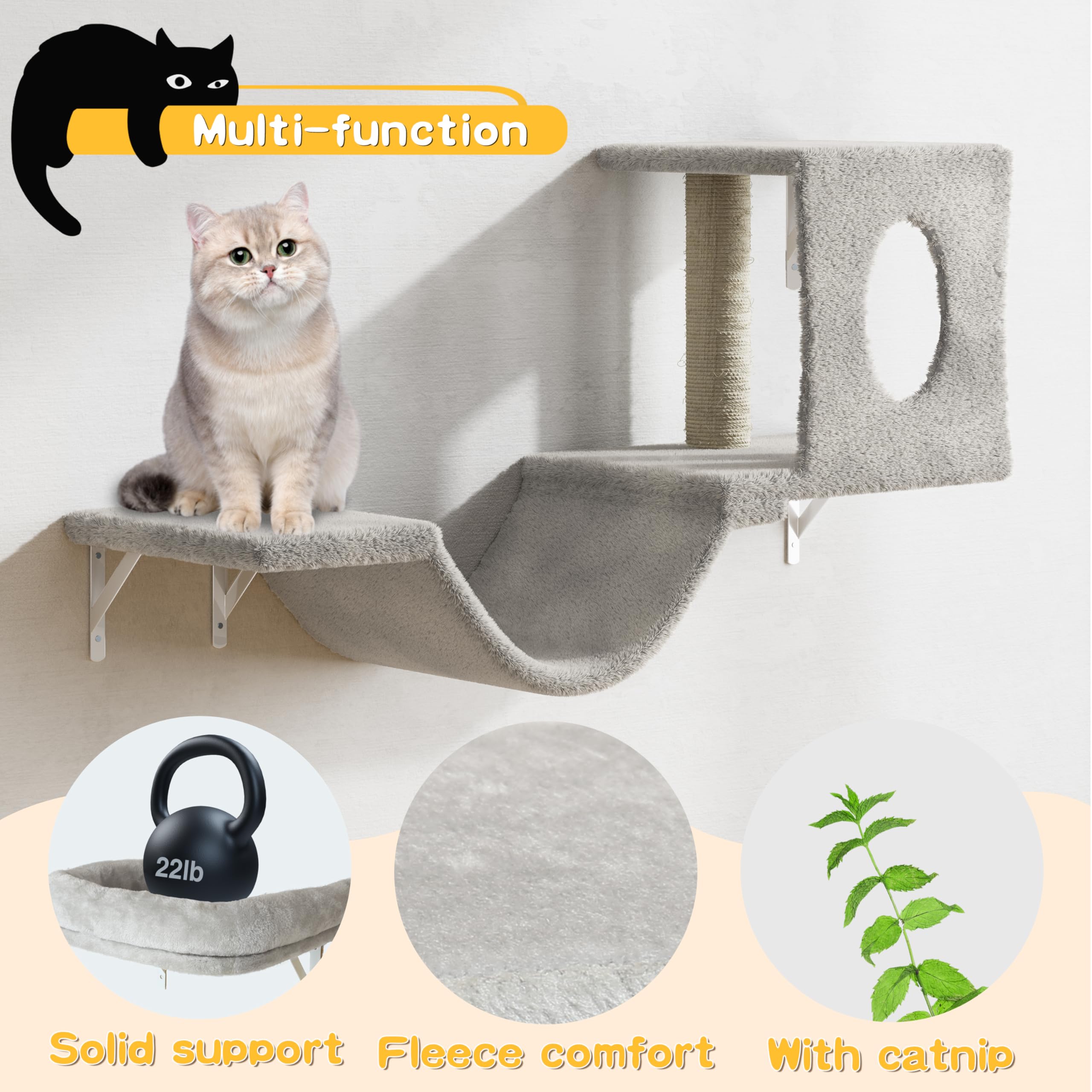NunU Lab scratching post helps redirect scratching away from furniture