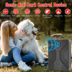 Nupec ultrasonic bark deterrent with three modes for different dog sizes