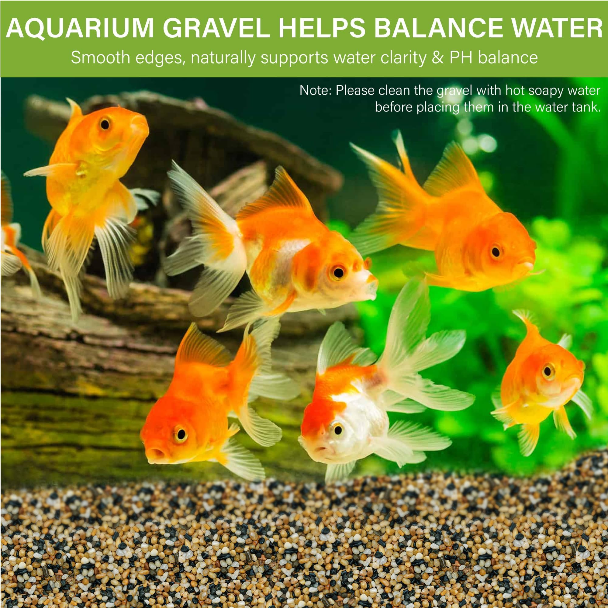NUPICK natural pea gravel for rustic decor and soil moisture retention