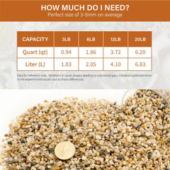 NUPICK desert sand substrate for aquariums provides a stable base and clearer water