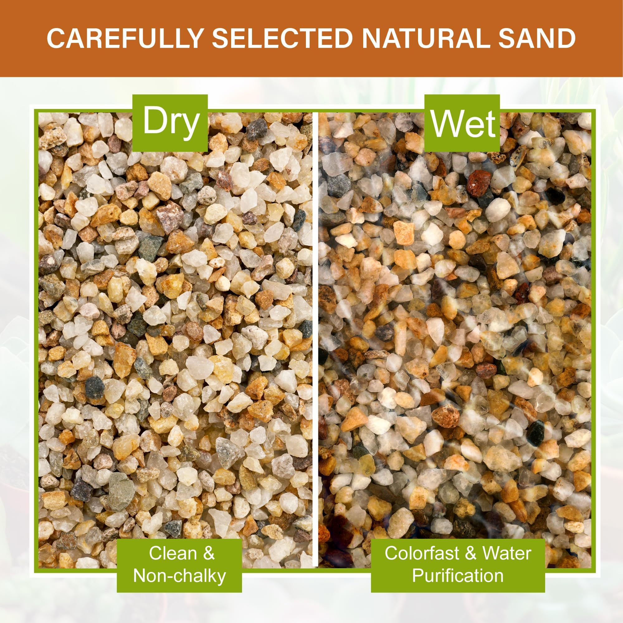 NUPICK sand for pathways and fire pits adds rustic edging and flair