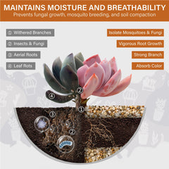 NUPICK desert gold sand enhances planters with natural color