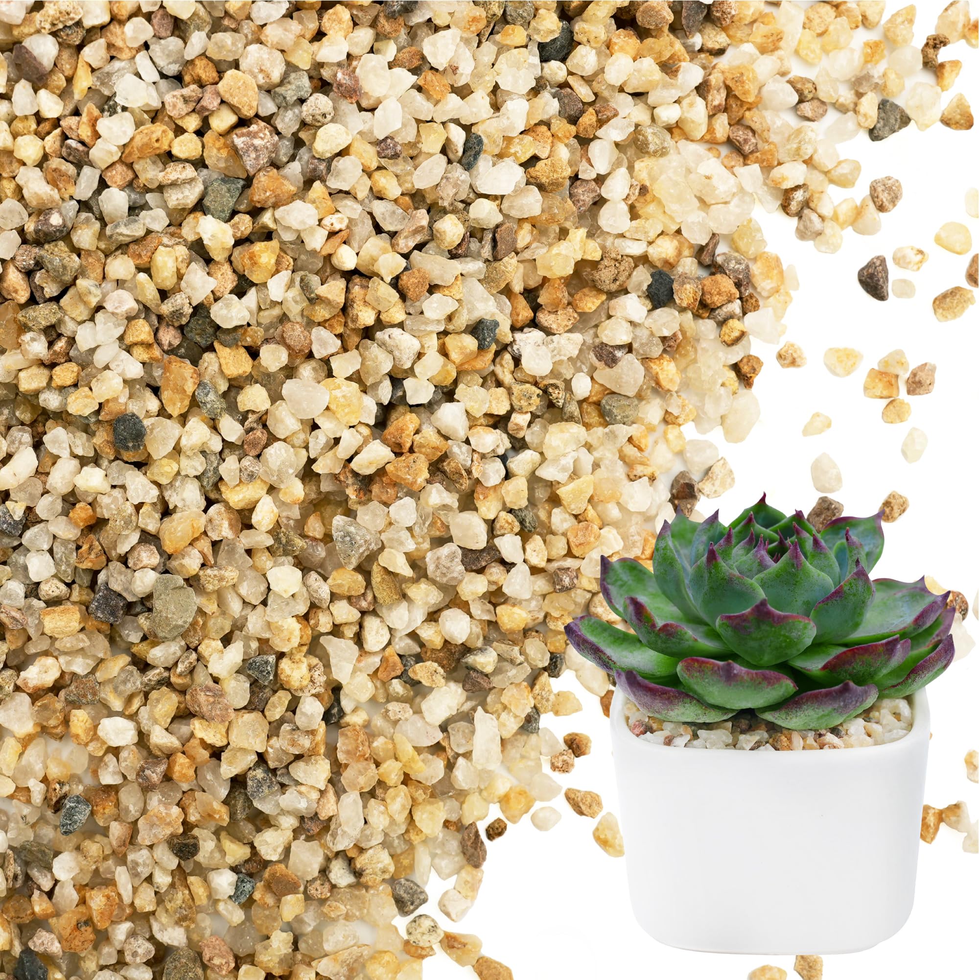 NUPICK gold decorative sand for vases and pots