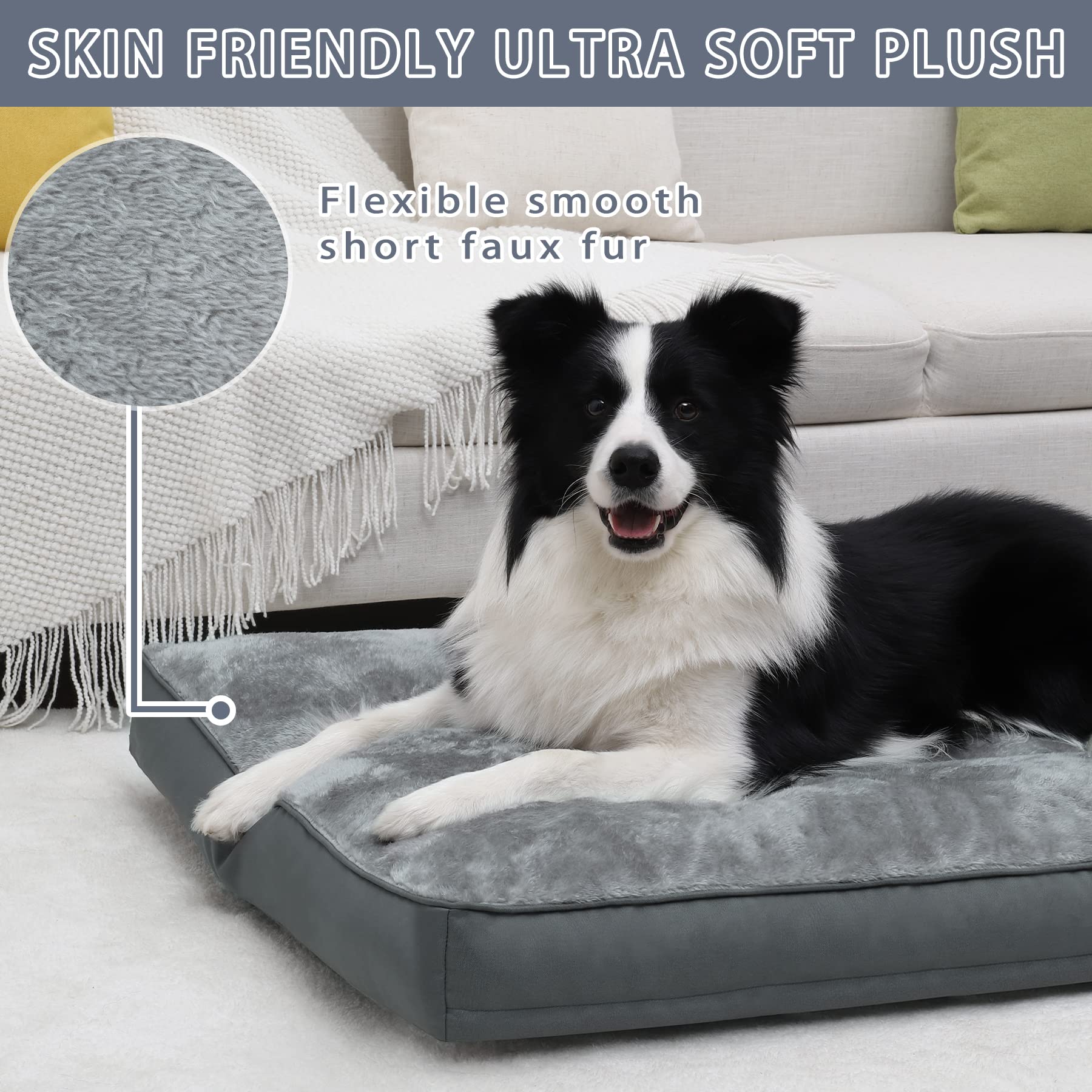 NUPIDA anti-slip bottom keeps the bed secure during play.