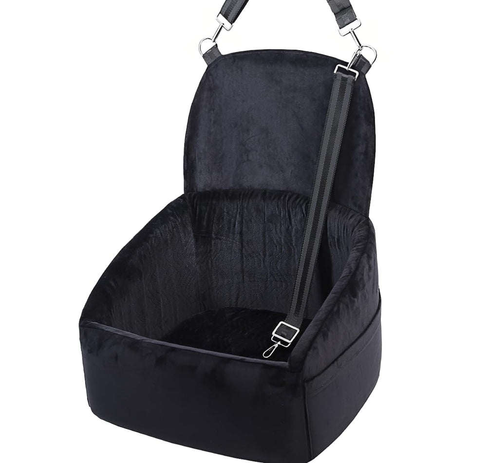 NUPIDA dog car seat with extended backrest for added coverage and comfort