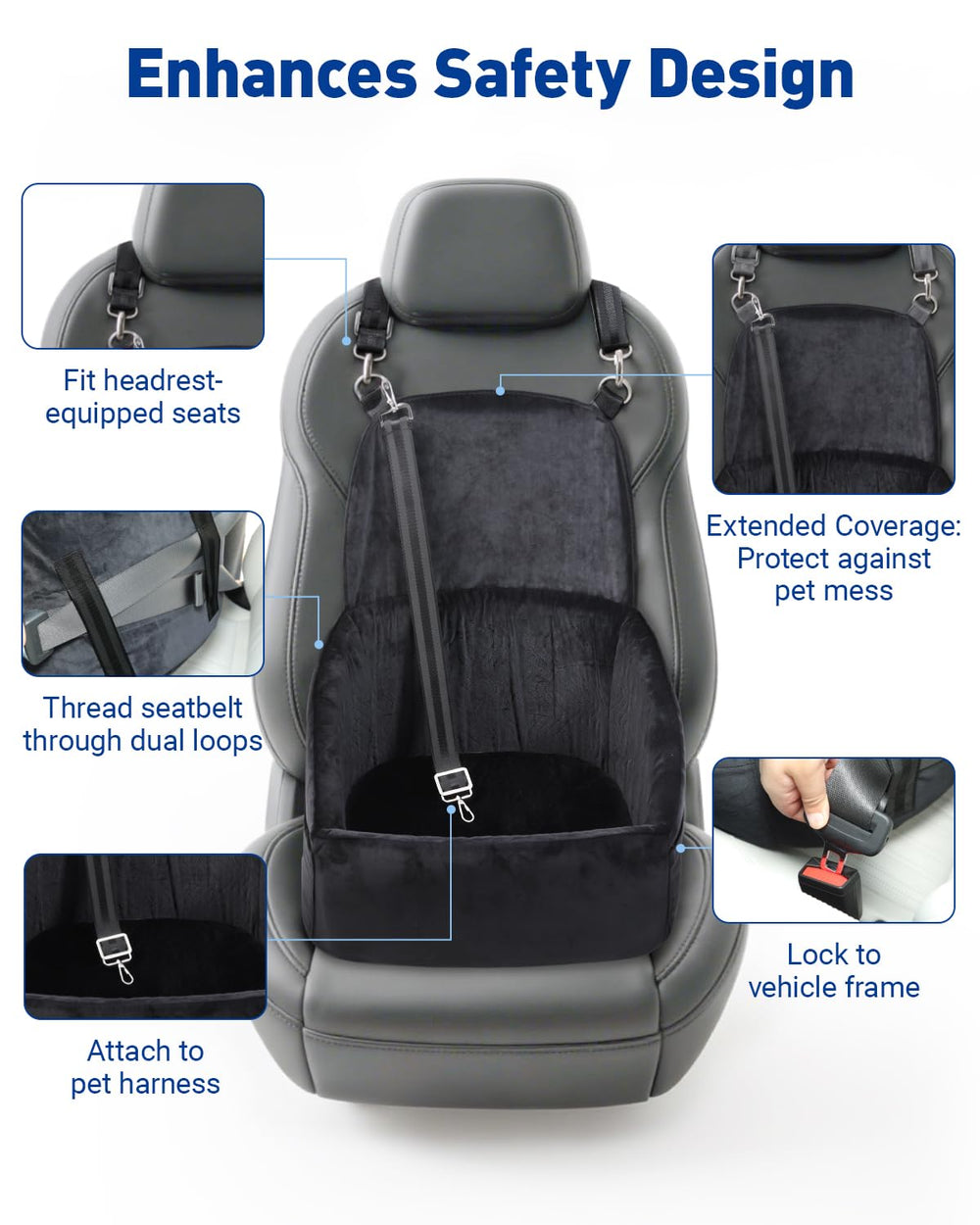 NUPIDA removable machine-washable cover for easy cleanup