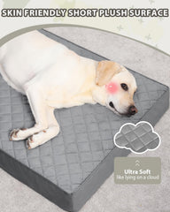 NUPIDA orthopedic XL dog bed with removable washable cover for easy cleaning