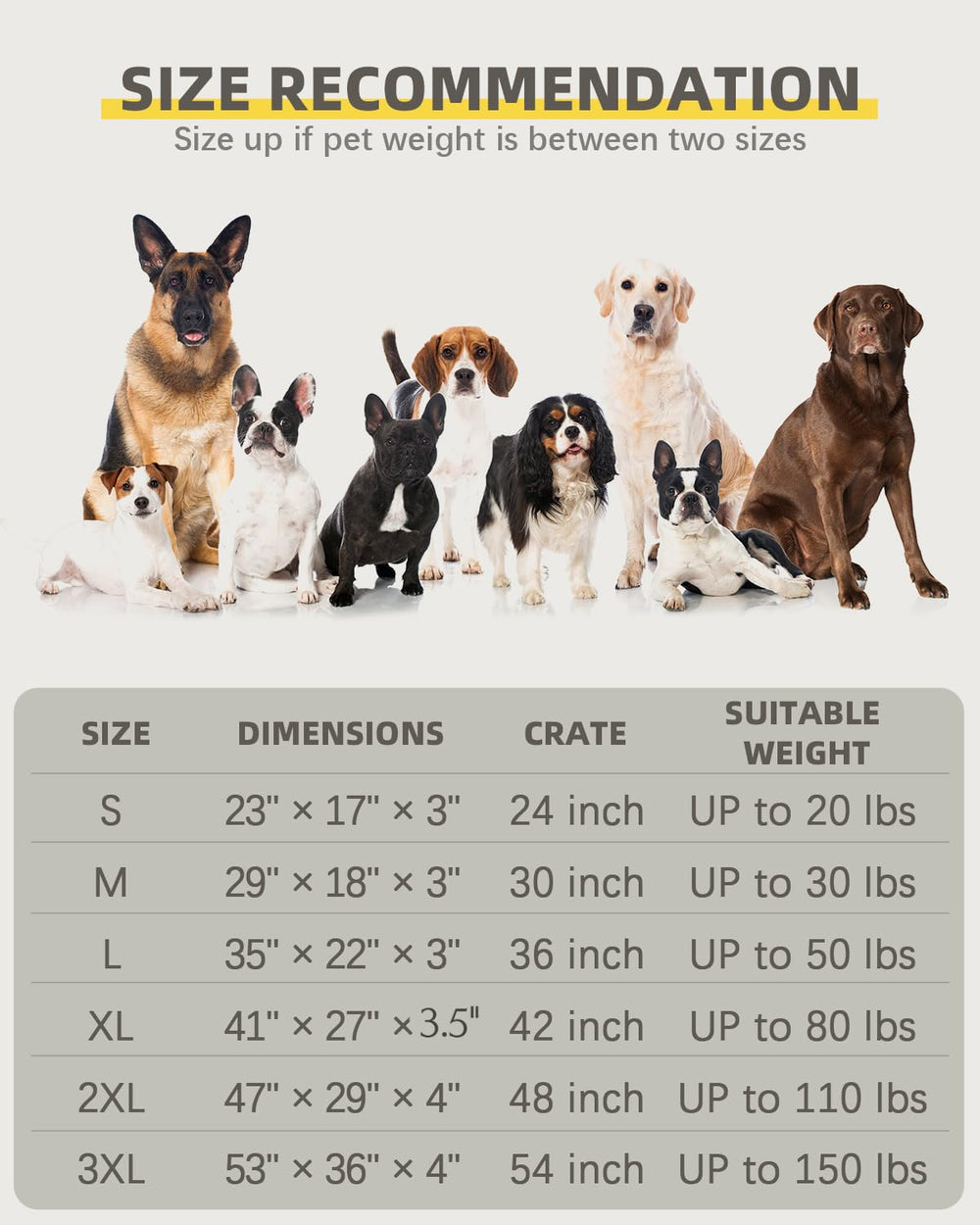 NUPIDA orthopedic XL dog bed ships vacuum sealed and expands to full thickness