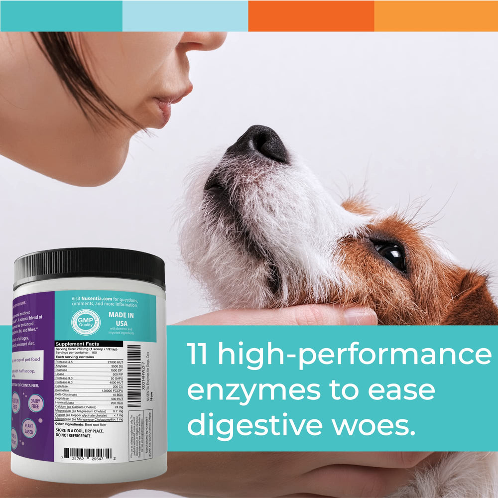 NUSENTIA Enzyme Miracle bromelain-enzyme blend aids digestion.