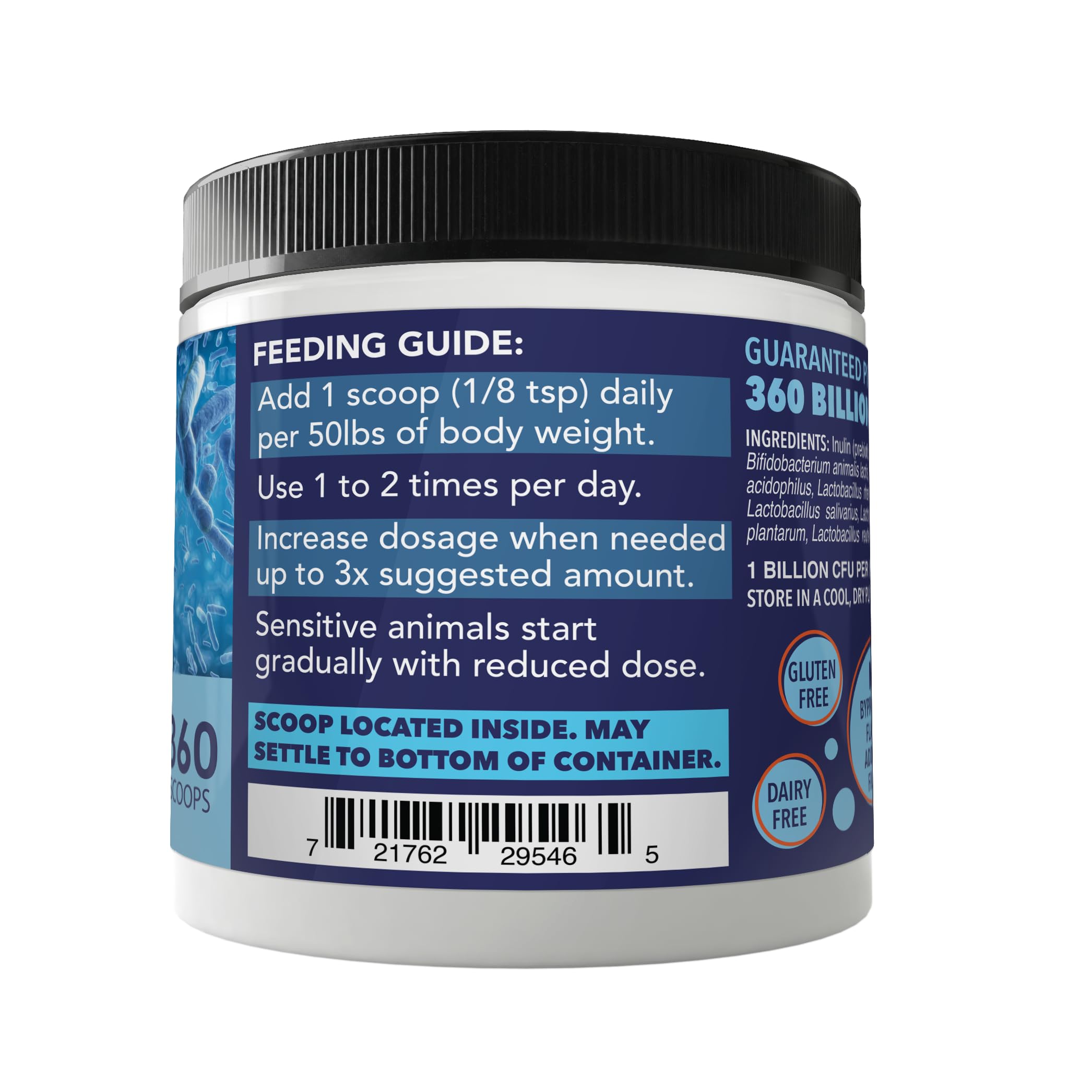 Nusentia Probiotic Miracle dog home use for multi-pet households