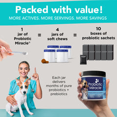 Nusentia Probiotic Miracle USA GMP label highlights safety and quality