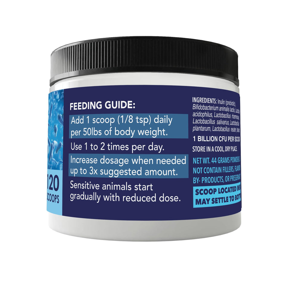 NUSENTIA probiotics ideal for puppies and kittens.