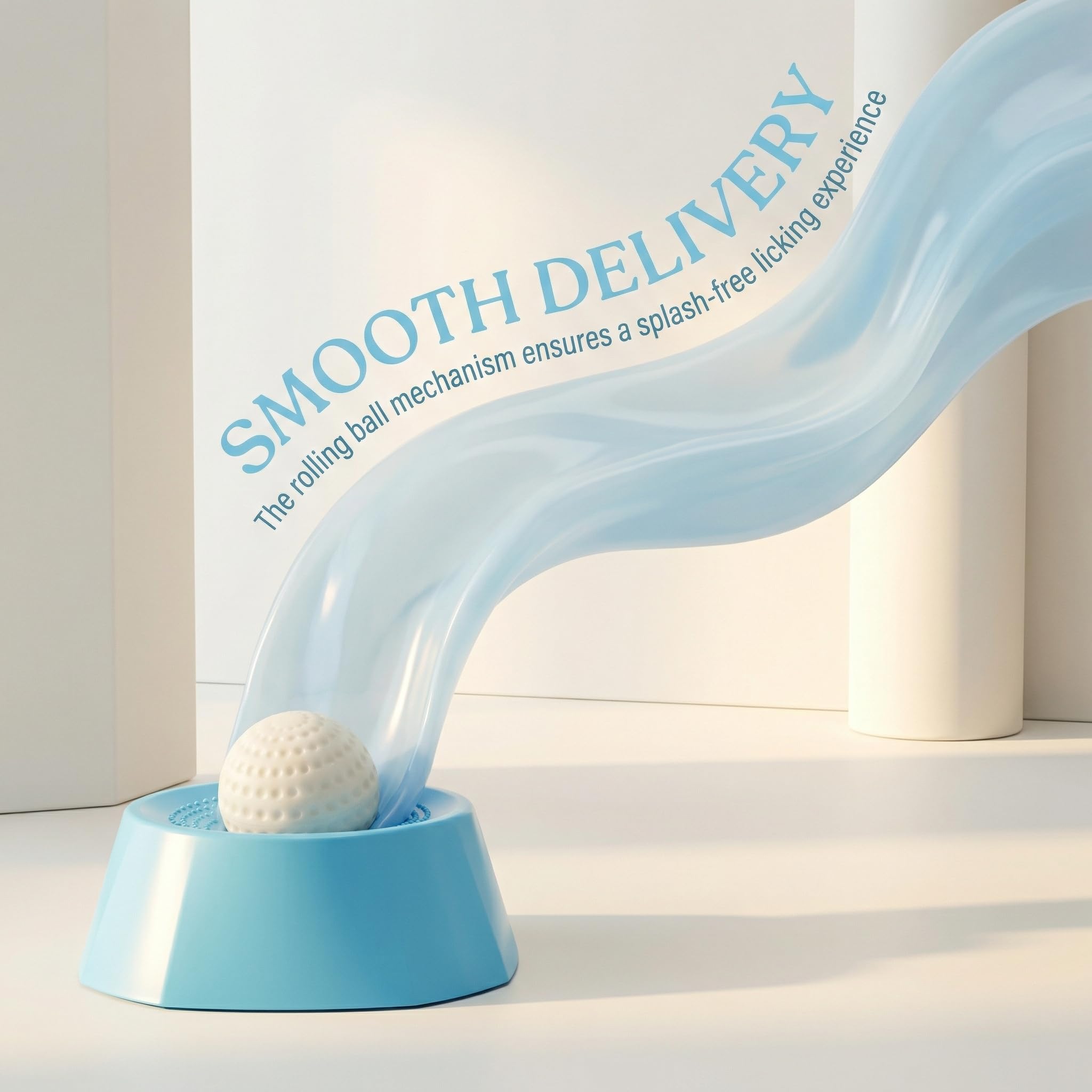 All-in-one enrichment toy promotes bonding during meals.