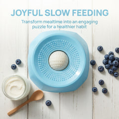 NUSQO bowl with non-slip base for stable, mess-free dining.