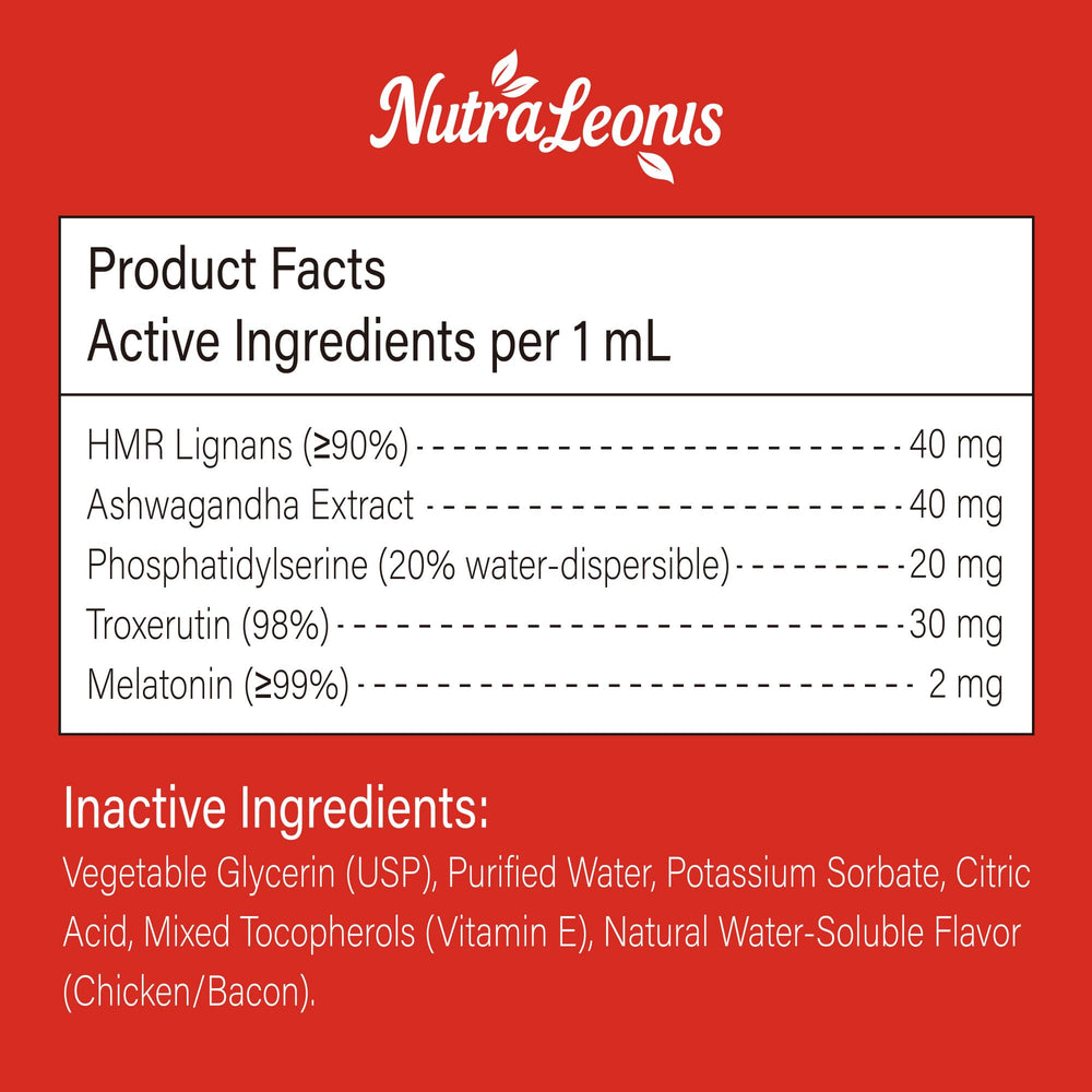 NutraLeonis Adrenal Balance for Dogs restful dog after dosing hints at routine benefits.