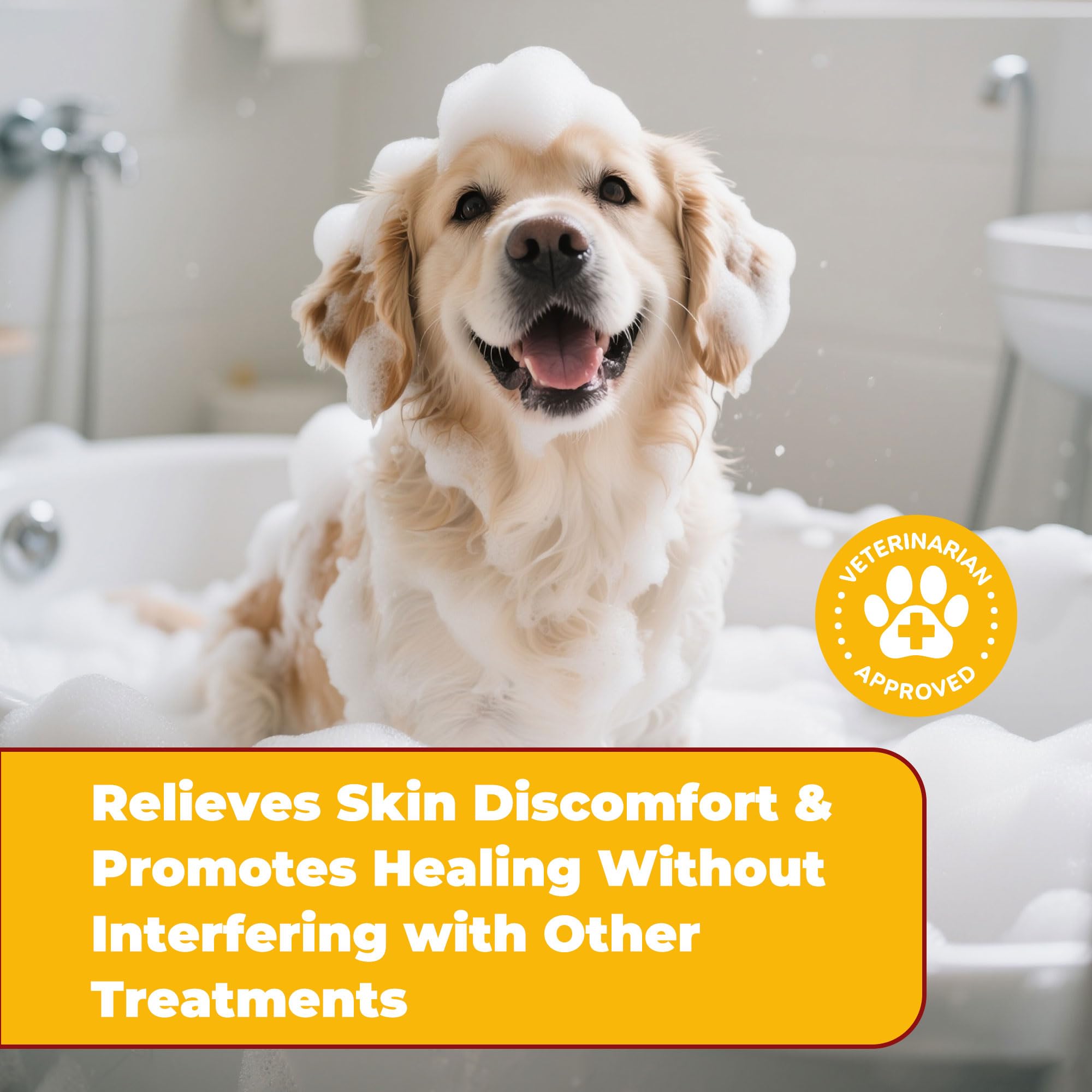 NutraLeonis vet-formula shampoo with pleasant scent after wash.