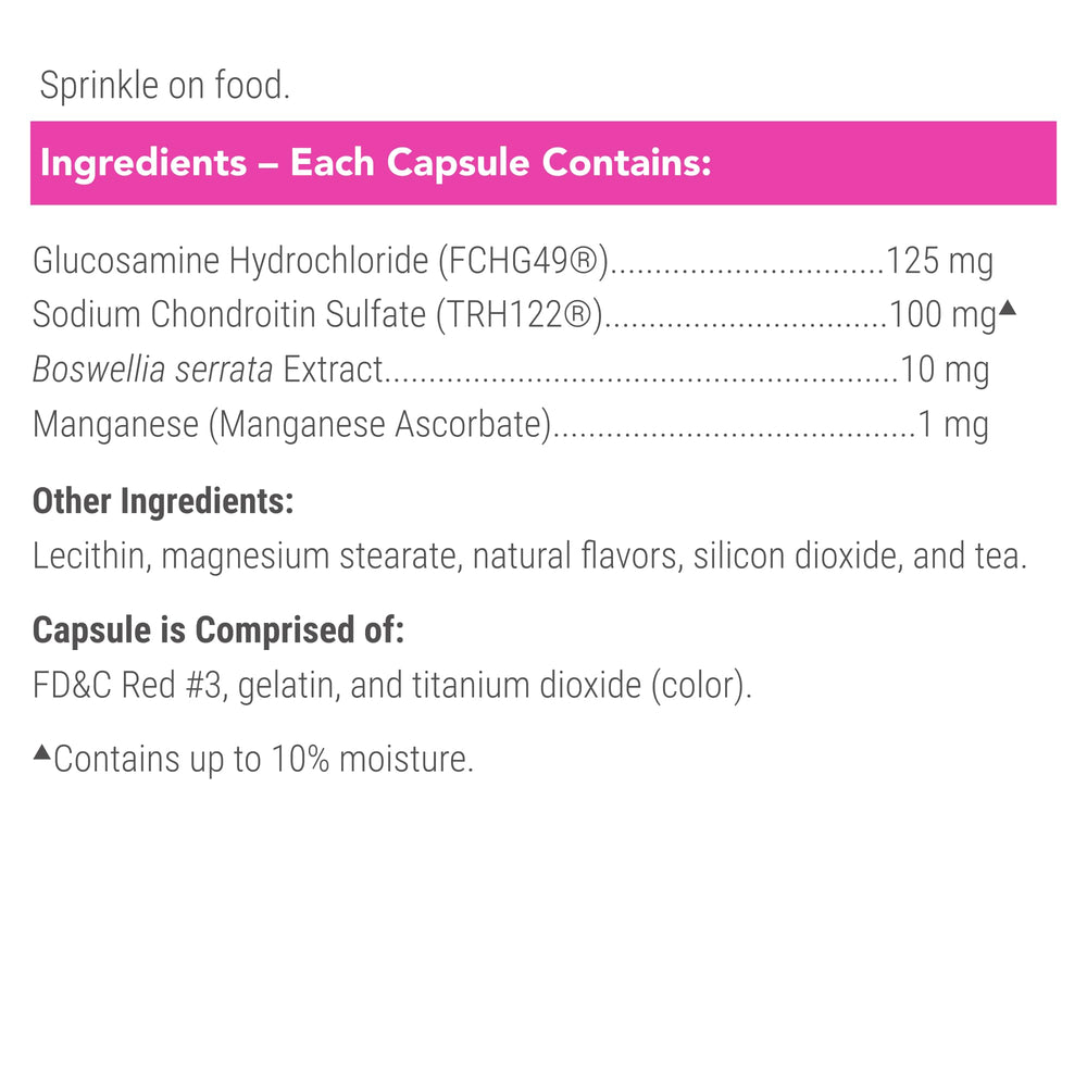 Nutramax Cosequin with Boswellia extract providing extra joint support