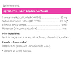 Nutramax Cosequin with Boswellia extract providing extra joint support