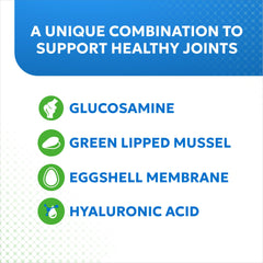 Nutramax Cosequin Elements with glucosamine promotes flexible joints for active dogs.