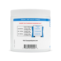 Included dosing scoop with Nutramax Cosequin Original for easy administration.